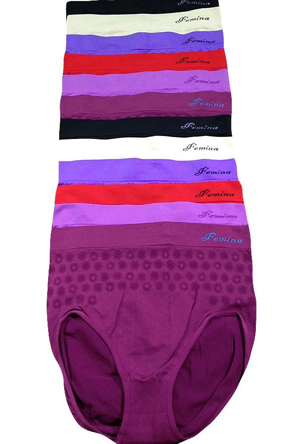 60 Pieces Femina Seamless Panty With Circle Design - Womens Panties &  Underwear