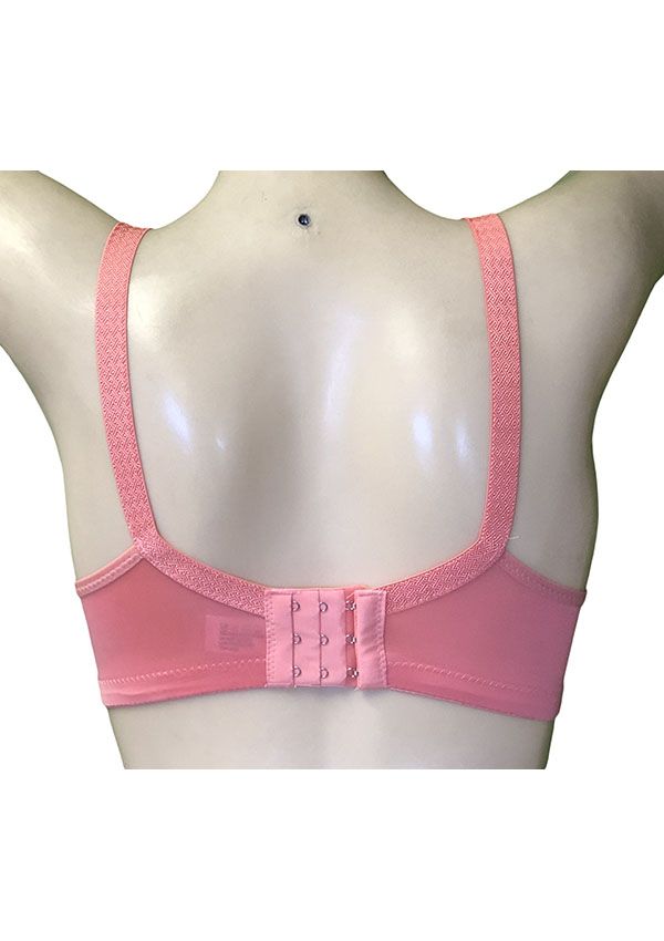 48 Pieces Rose Lady's Wireless Bra In Assorted C Cup Sizes