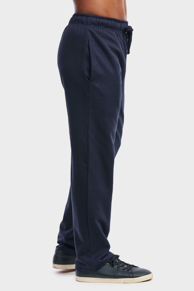 36 Pieces Mens Lightweight Fleece Sweatpants In Navy Size S Mens