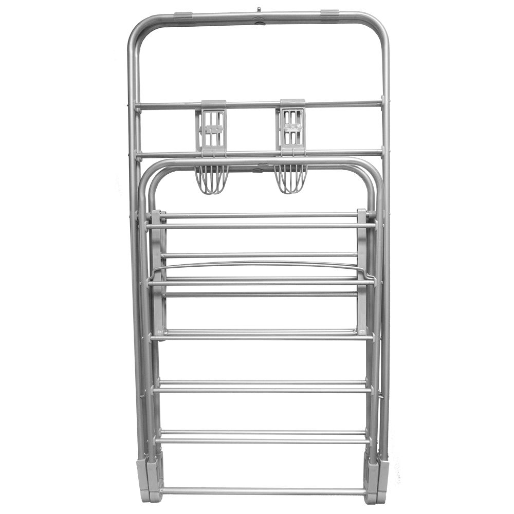 Silver Stainless Steel Vertical Clothes Dryer Rack, For Cloth Drying