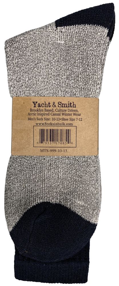 Wholesale Men's Cotton Diabetic Navy Quarter Ankle Socks, Size 10-13 Bulk Yacht & Smith