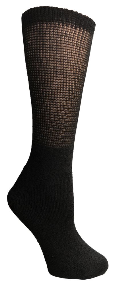 Yacht & Smith Women's Cotton Diabetic NoN-Binding Crew Socks Size 9-11 ...