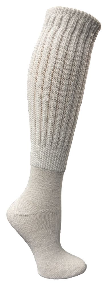 60 Pairs Yacht And Smith Womens Heavy Cotton Slouch Socks Solid White Womens Crew Sock At 4515