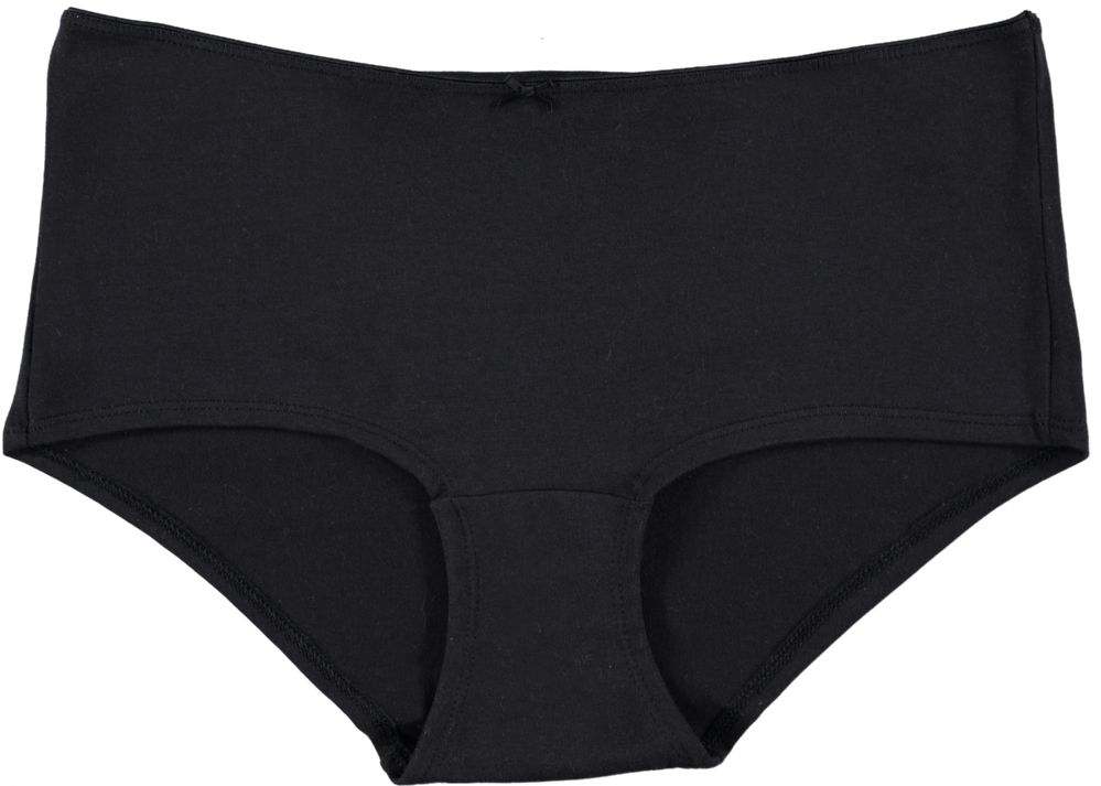 Yacht And Smith 95% Cotton Women's Underwear In Black, Size Small - at -   