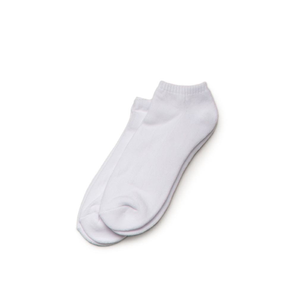 Yacht & Smith Kids Cotton Quarter Ankle Socks In White Size 6-8 Bulk Pack -  at -  