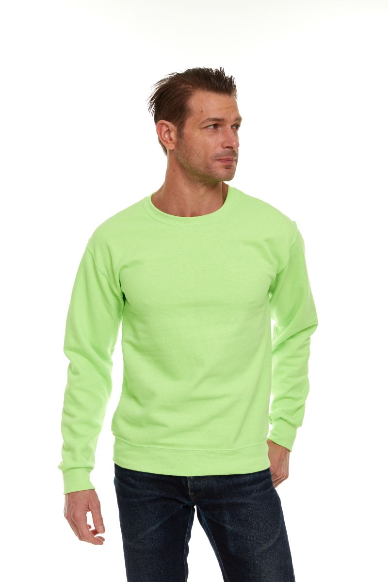 Fleece Line Crew Neck Sweat Shirts Assorted Colors And Brands Unisex