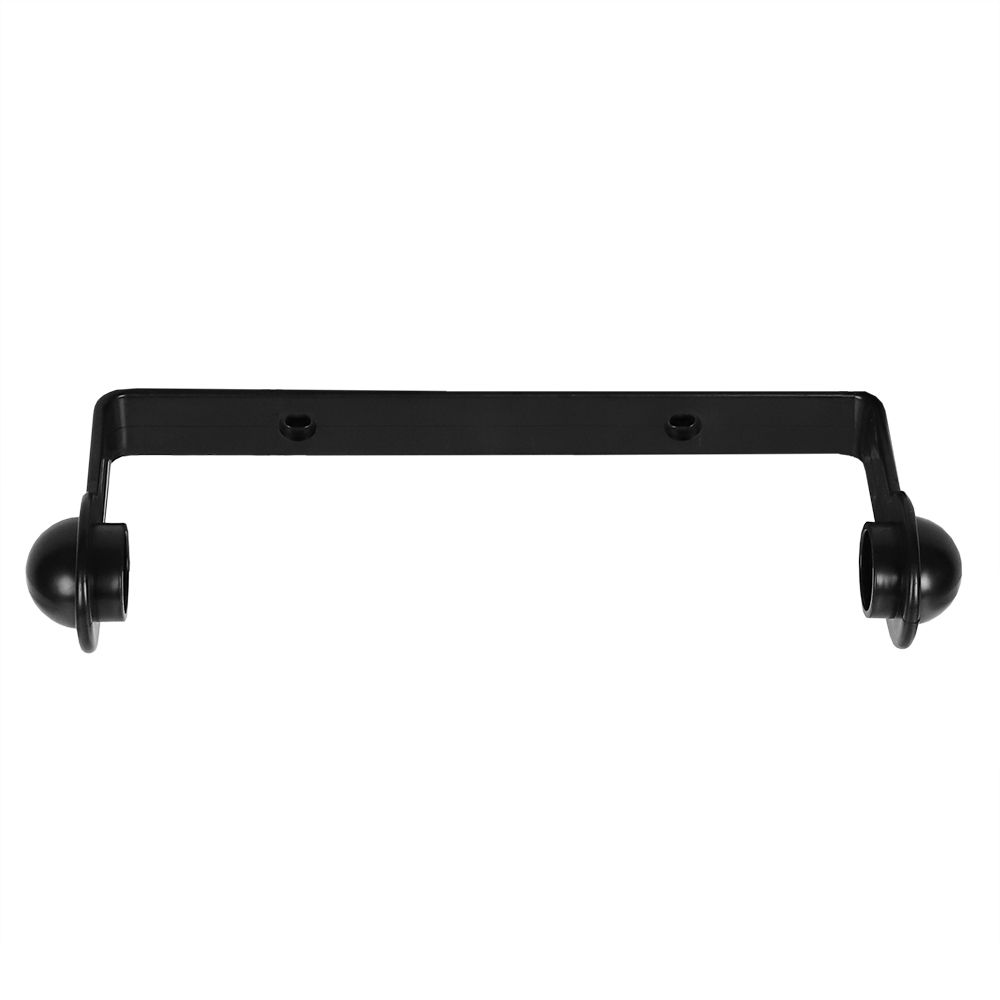 Home Basics Black Wall Mounted Paper Towel Holder 