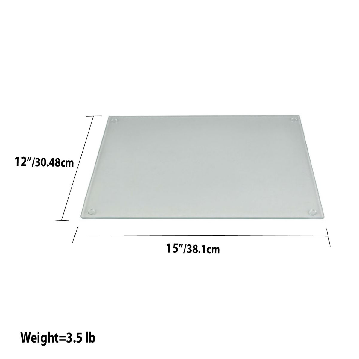12 Pieces Home Basics 11 75 X 15 75 Frosted Glass Cutting Board Cutting Boards At