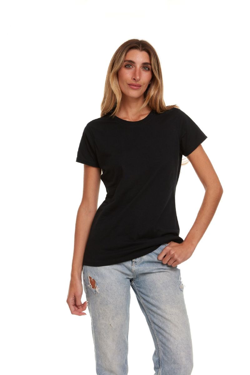 Tシャツ・カットソー AMI Women Tops FTP321SE0008 001 BLACK AMI Women Tops FTP321SE0008 001 BLACK (AMI PARIS/Tシャツ