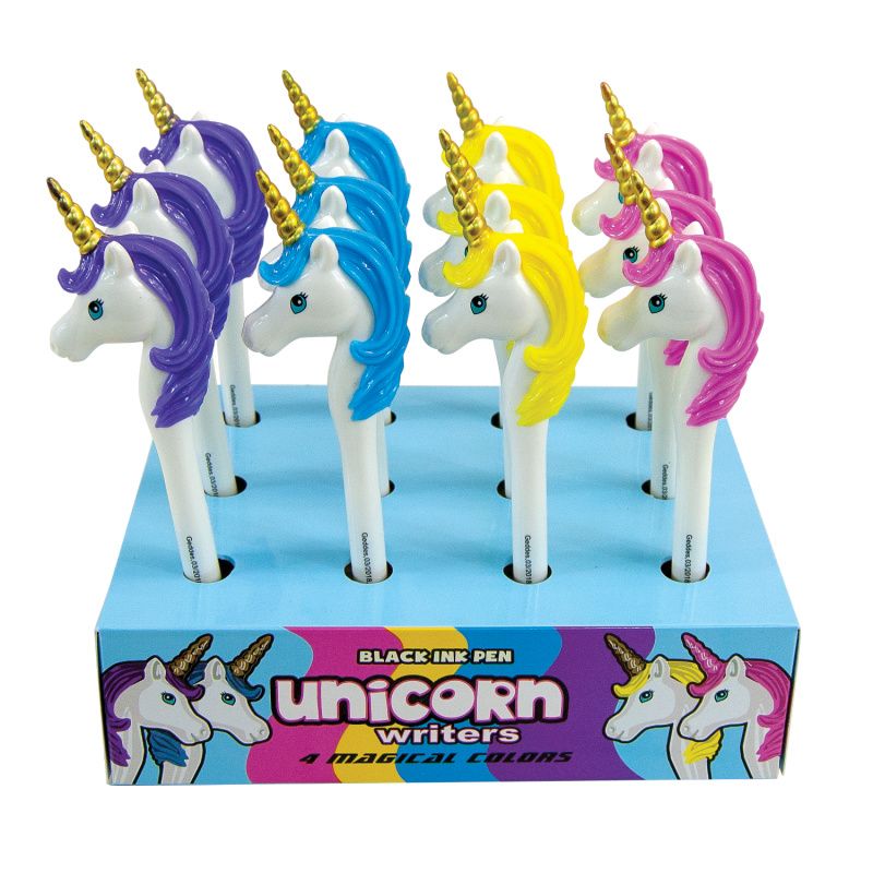 24 Pieces Pop Out Eye Unicorn Pens - Pens - at 