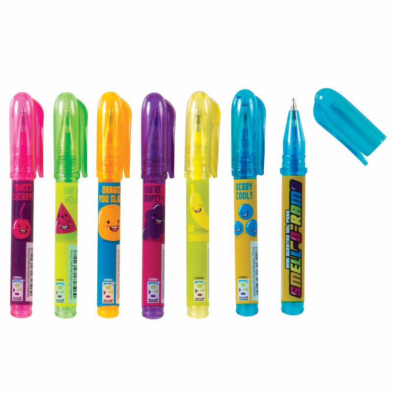 60 Pieces SmelL-O-Rama Mini Scented Gel Pens - Pens - at