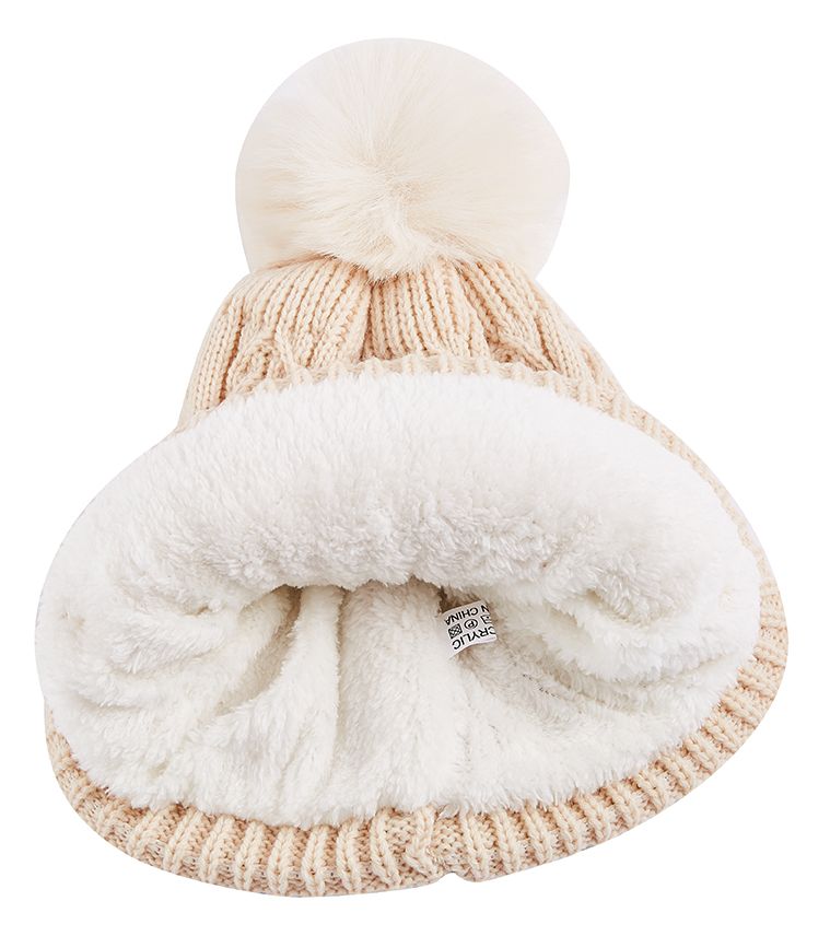 36 Pieces Fleece Lined Winter Hats For Women Knit Beanie Winter