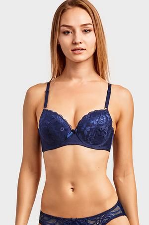216 Wholesale Ettumamia Ladies Lace PusH-Up Bra - B CuP-Box Only - at 