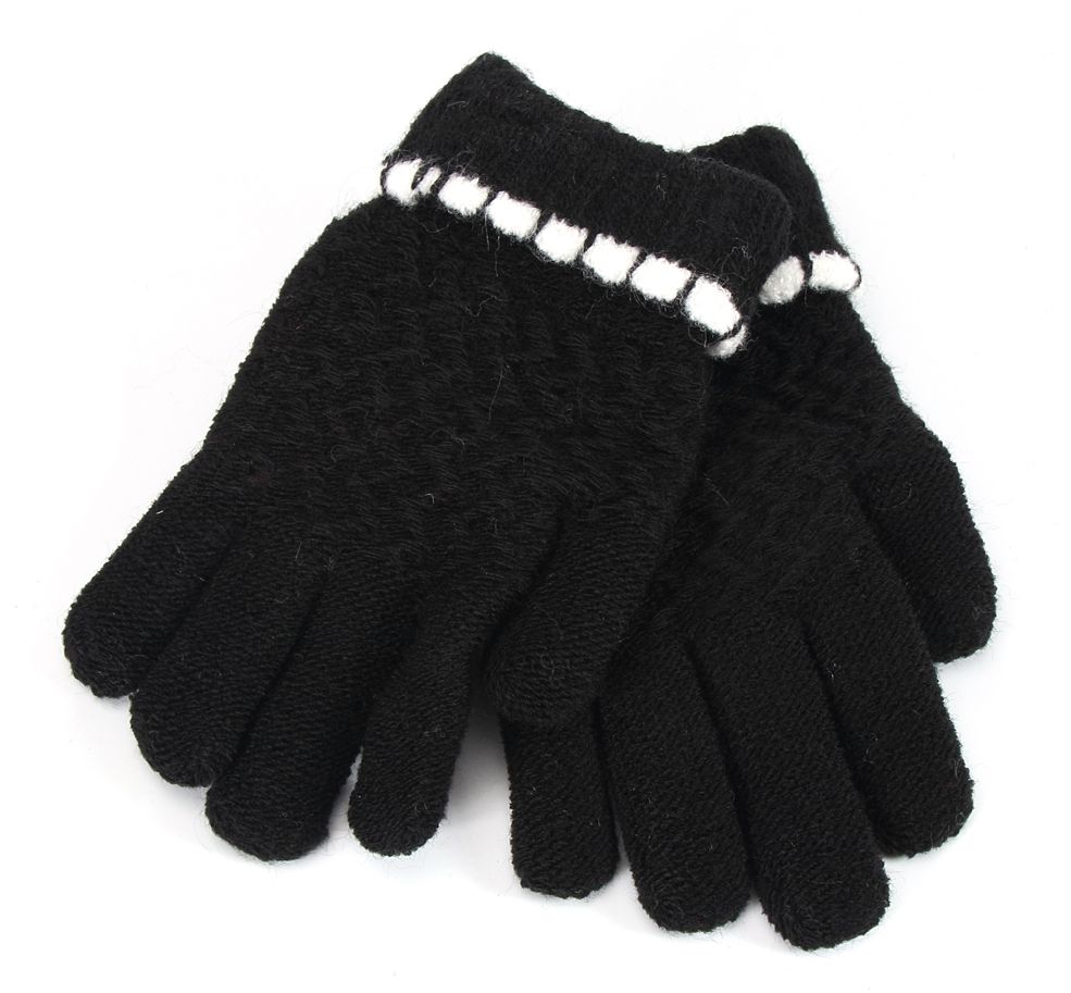 72 Pairs Kids Winter Knitted Gloves - Kids Winter Gloves - at