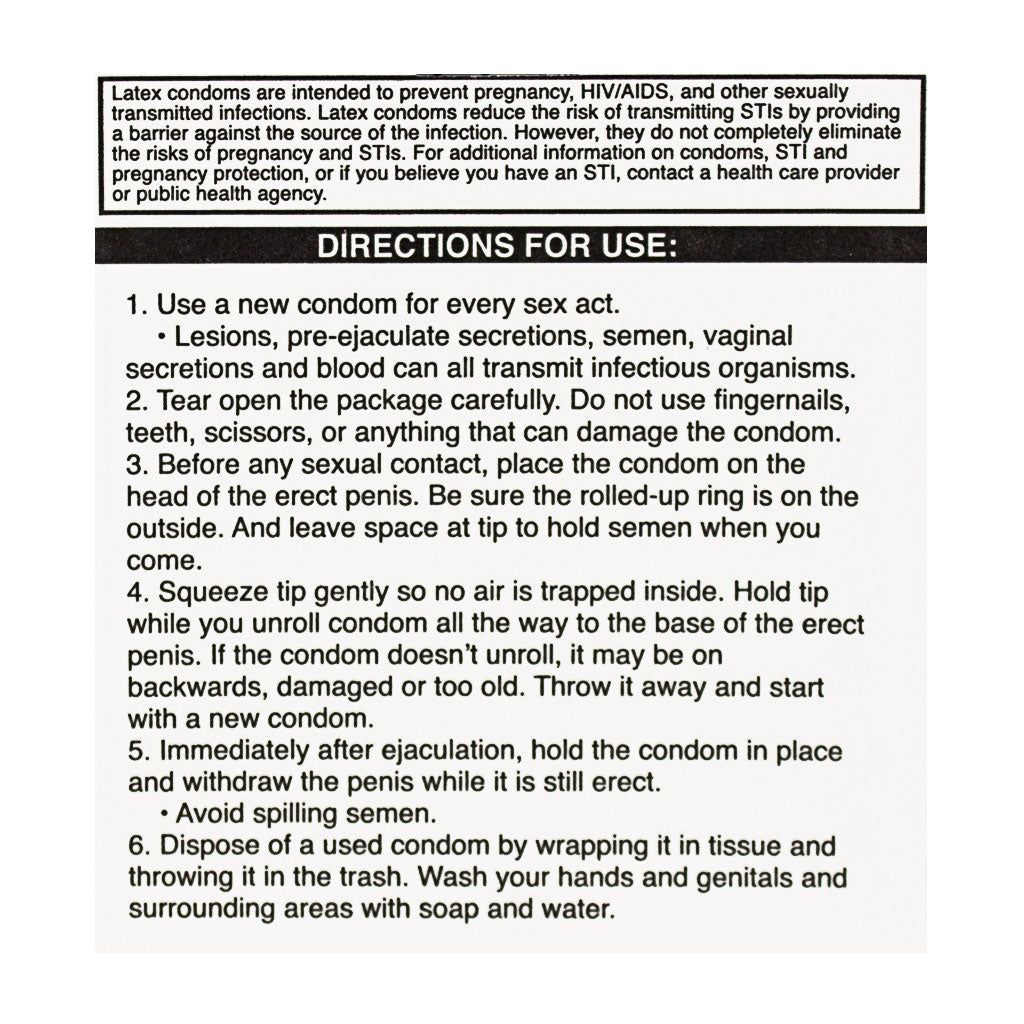 12 Pieces Trojan Magnum Condom - Card Of 1 - Personal Care Items - at ...