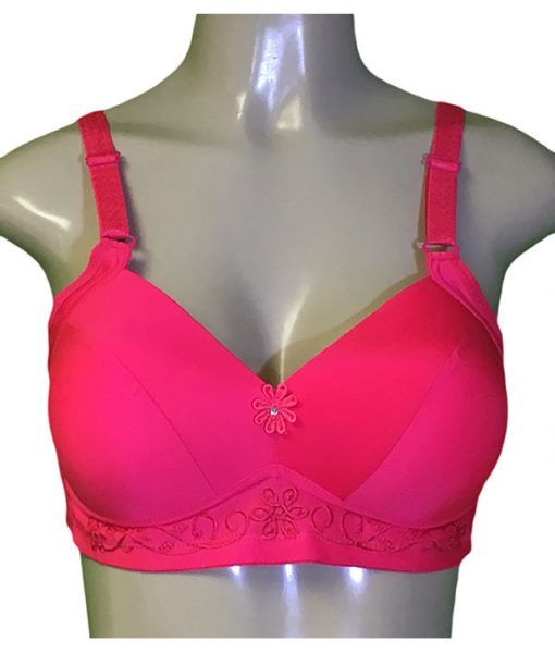 36 Wholesale Rose Lady's Wireless Padded Bra Size 40d - at 