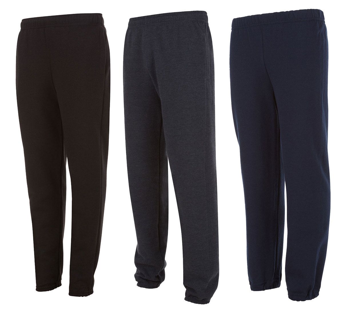 Athletic Works Boys Active Fleece Pants, 4-Pack, Sizes 4-18, 58% OFF