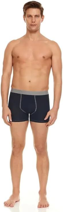 Mens Cotton Underwear Boxer Briefs In Assorted Colors Size Xlarge