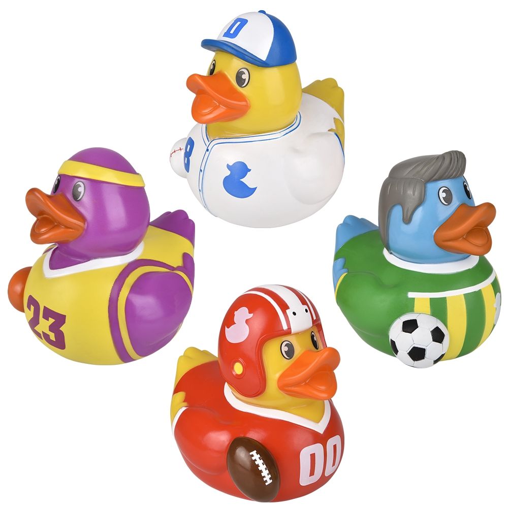 36 pieces Big Sports Rubber Duckies 6-inch - Animal & Reptiles - at ...