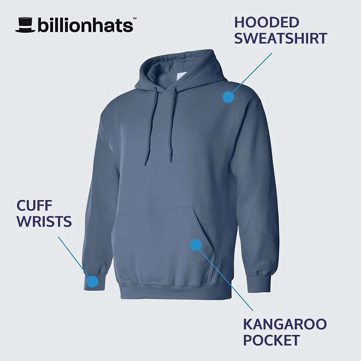 Billionhats Mens Wholesale Hoodie Sweatshirts Size Small at