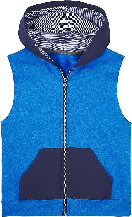 Boys Sleeveless Hoodie 