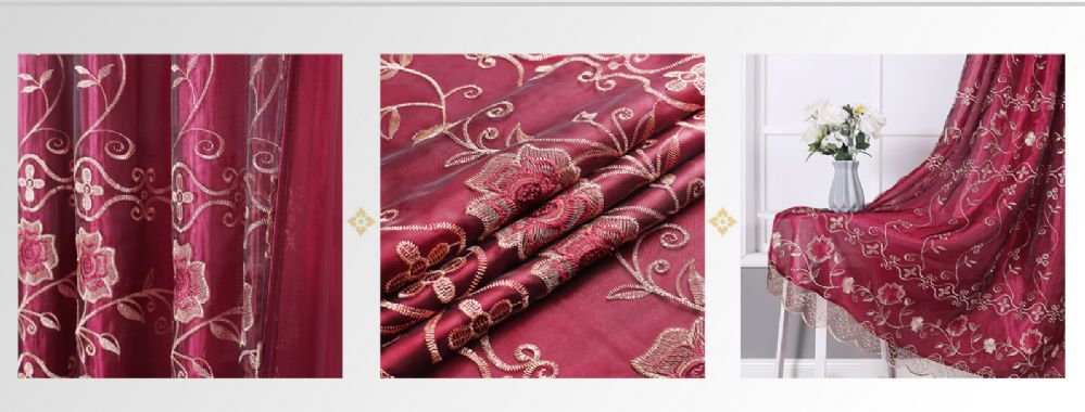 12 Pieces Curtain Panel Color Sylver - Window Curtains - at