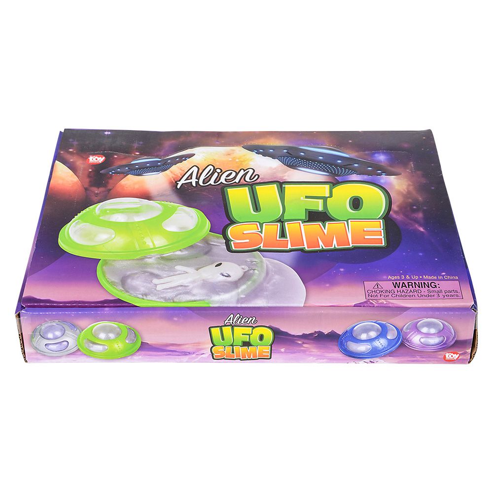 144 pieces 3" Ufo Alien Rainbow Slime - Slime & Squishees - at ...