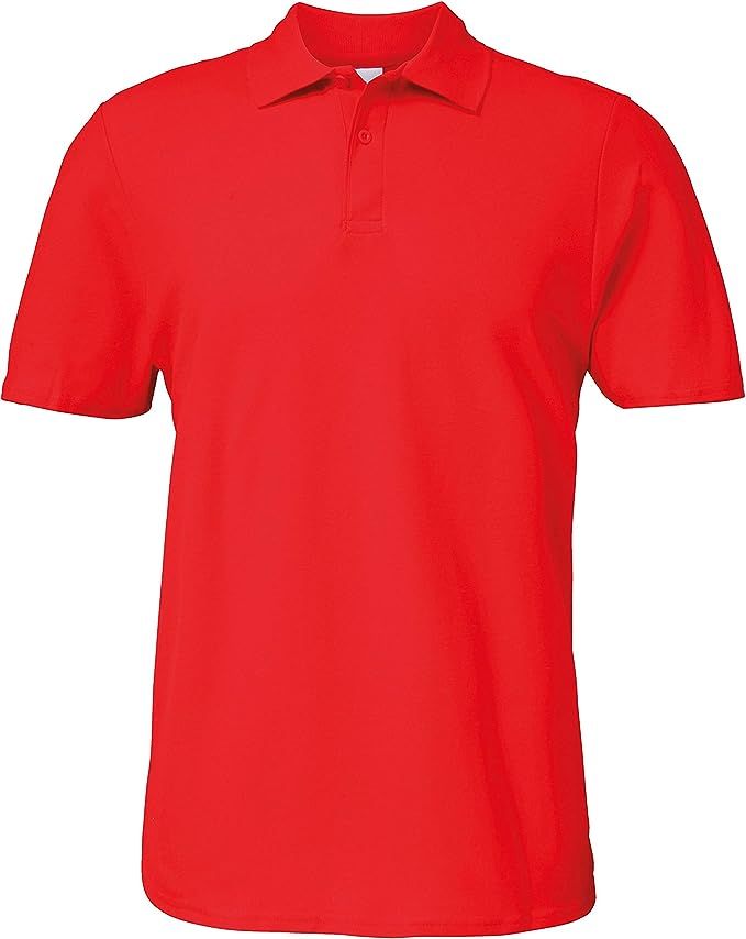Gildan Mens Plus Size Performance Assorted Color Golf Polo Shirts Size 4x at yachtandsmith yachtandsmith