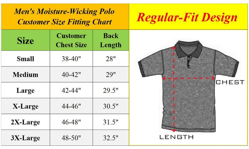 Moisture wicking polo shirts wholesale clearance