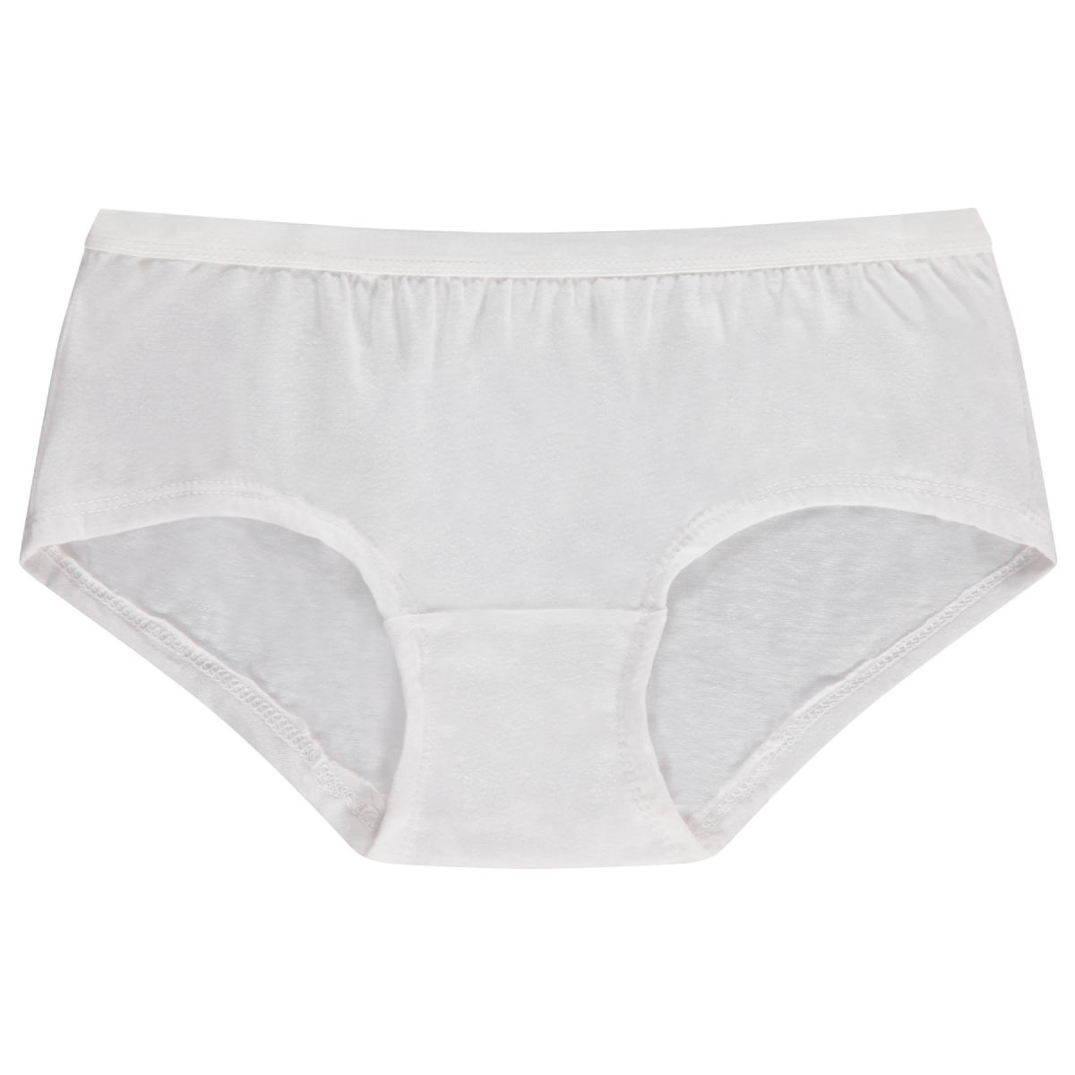 Yacht & Smith Womens White Underwear, Panties In Bulk, 95% Cotton