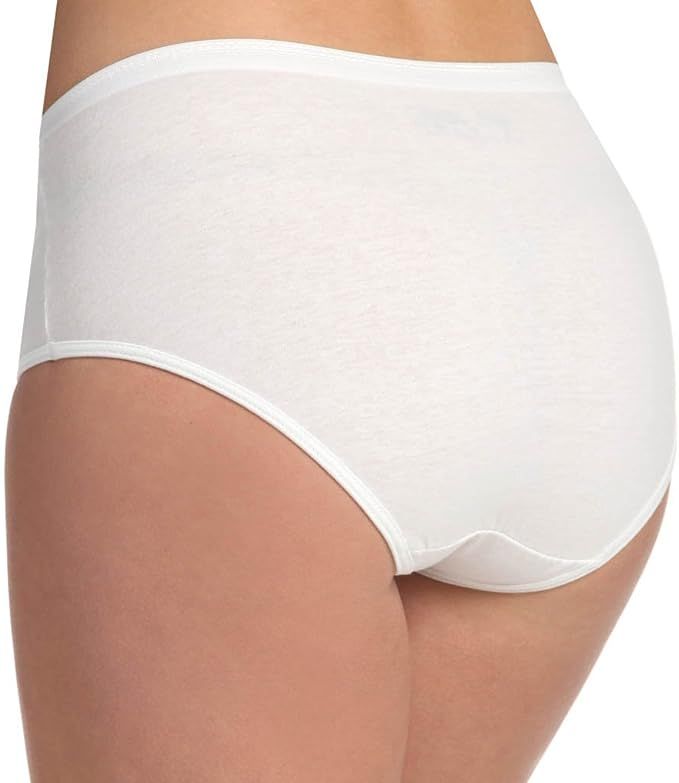Yacht & Smith Womens White Underwear, Panties In Bulk, 95% Cotton - Size Xxl