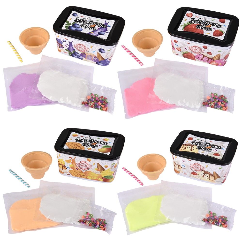 32 of 4.75 inch Diy Ice Cream Slime 8ct