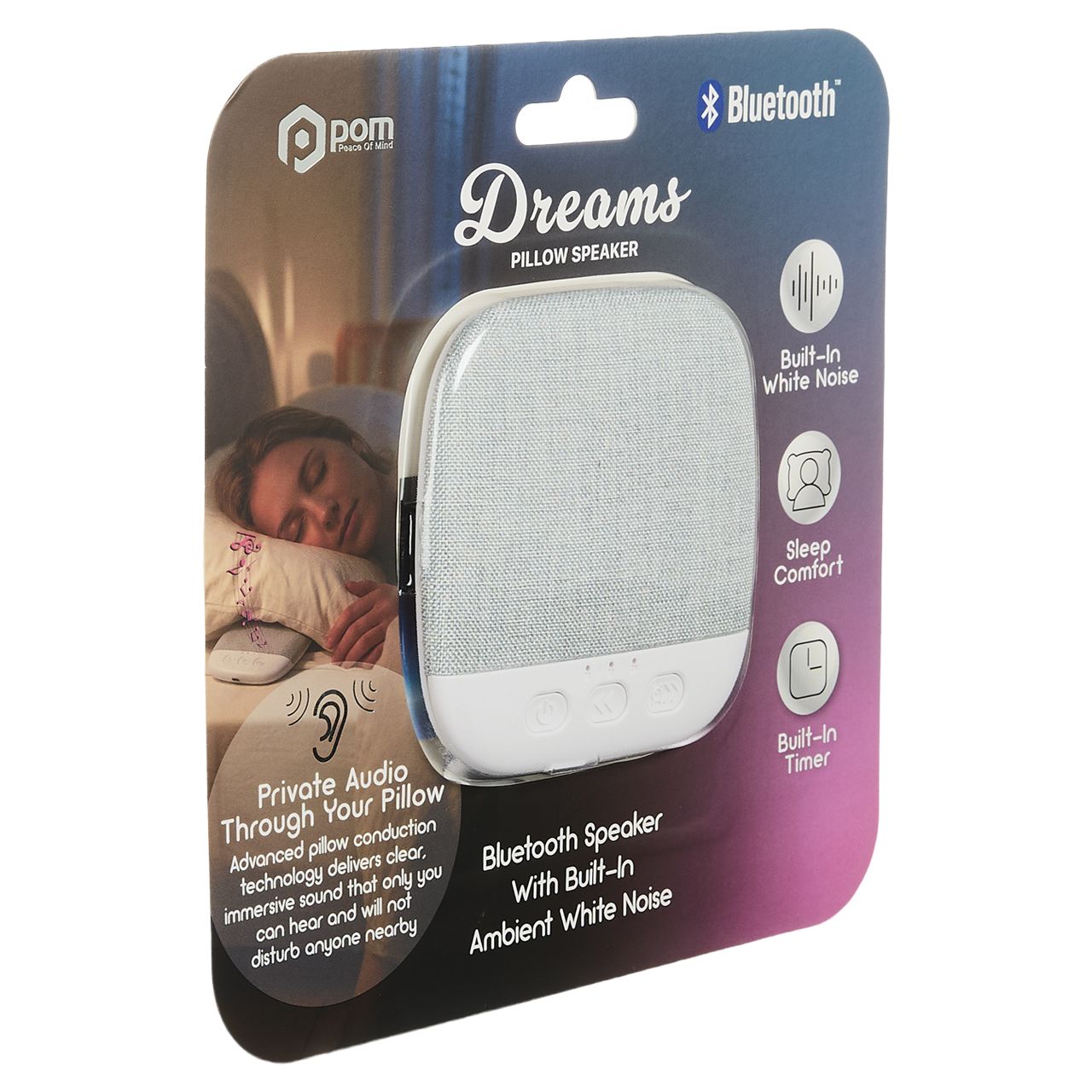 48 pieces Dreams Bluetooth Pillow Speaker With Ambient White Noise - Speakers and Microphones