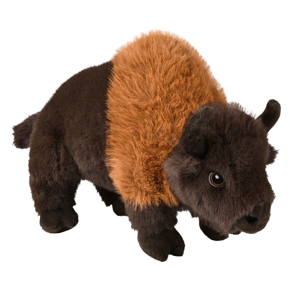 24 pieces 12 inch Animal Den Bison - Plush Toys
