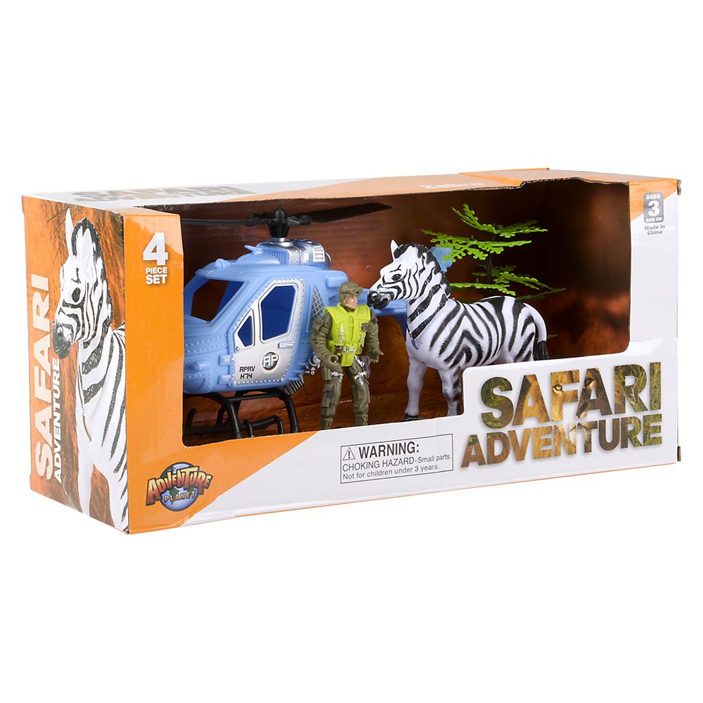 12 pieces Zebra Adventure Pod - Action Figures & Robots