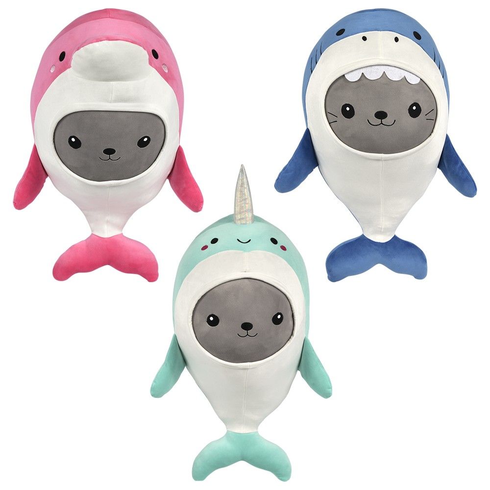 3 pieces 23" Dressed Seals (ss) - Plush Toys