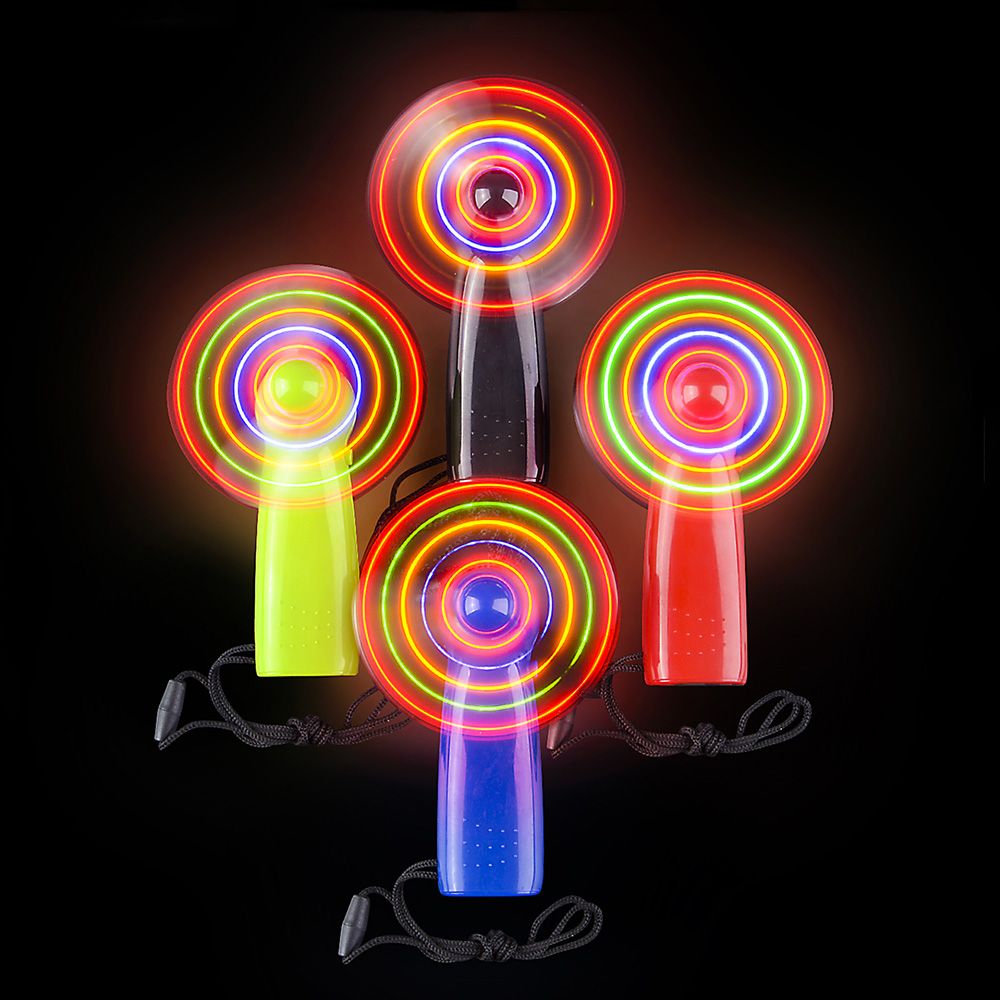 192 pieces 4" LighT-Up Fan Necklace - Necklace