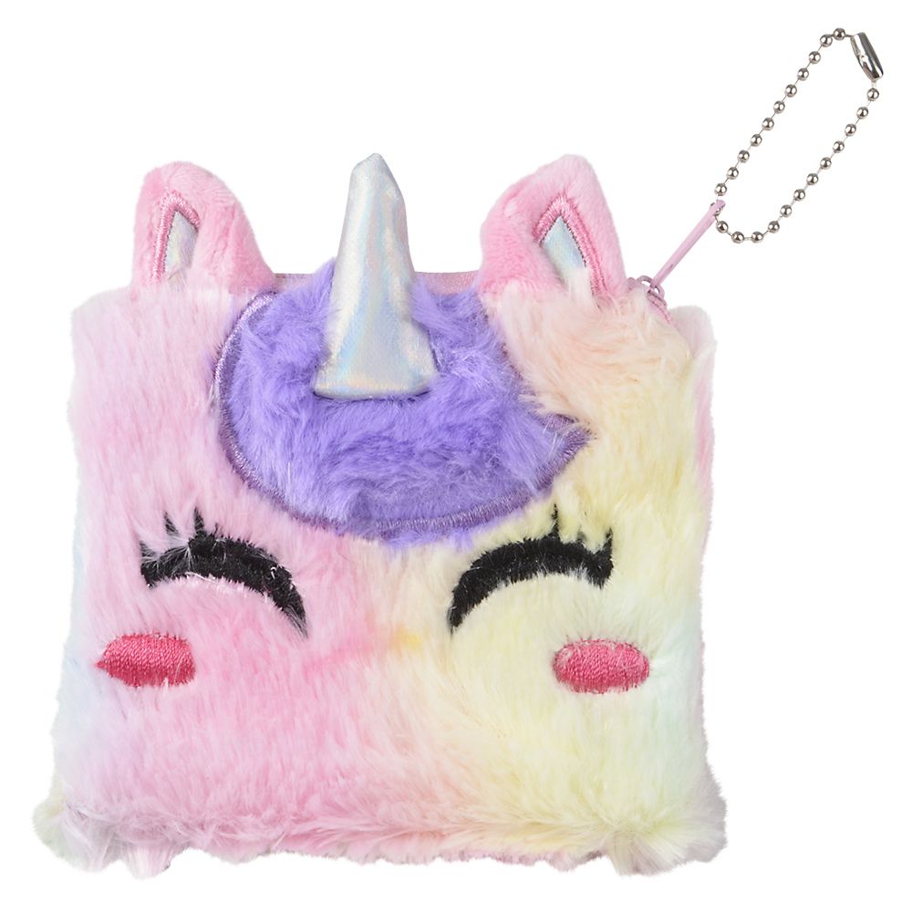144 pieces Plush Unicorn Coin Purse 5" - Plush Toys