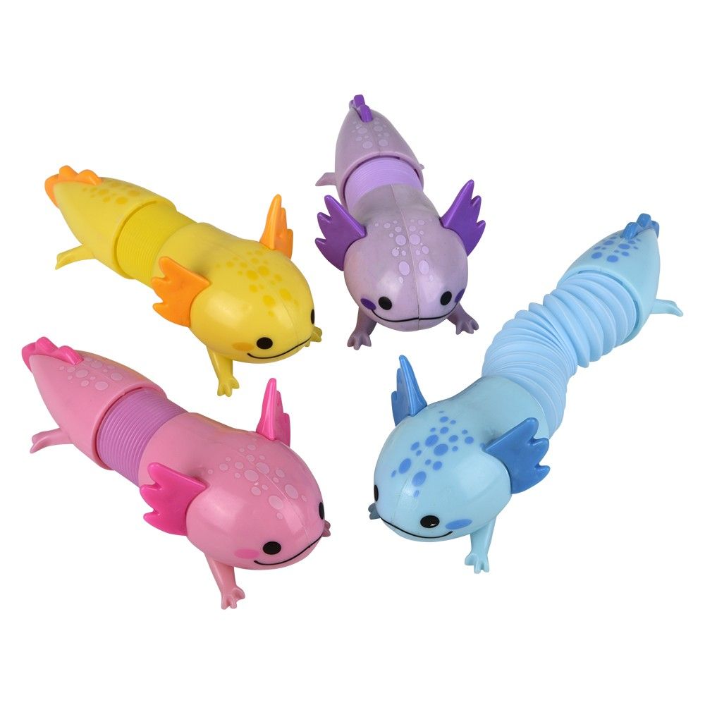 144 pieces 7.5" Axolotl Fidget Pop Tube - Store