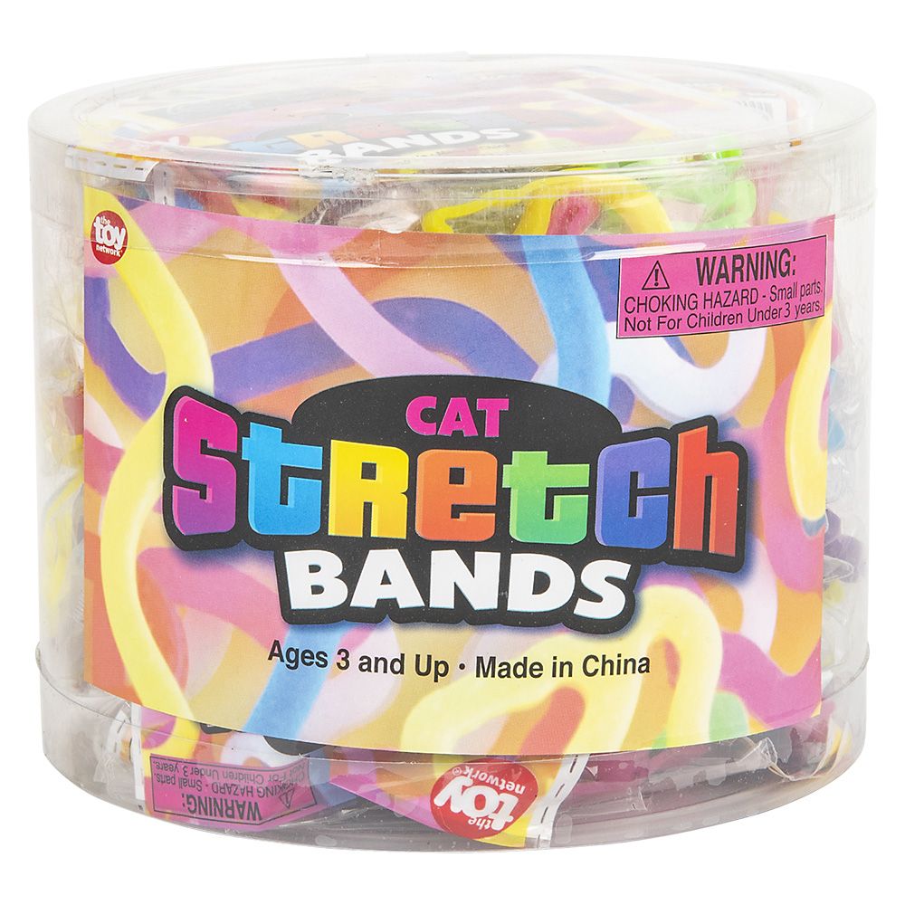 288 pieces Cat Stretch Bands - Rubber Bands