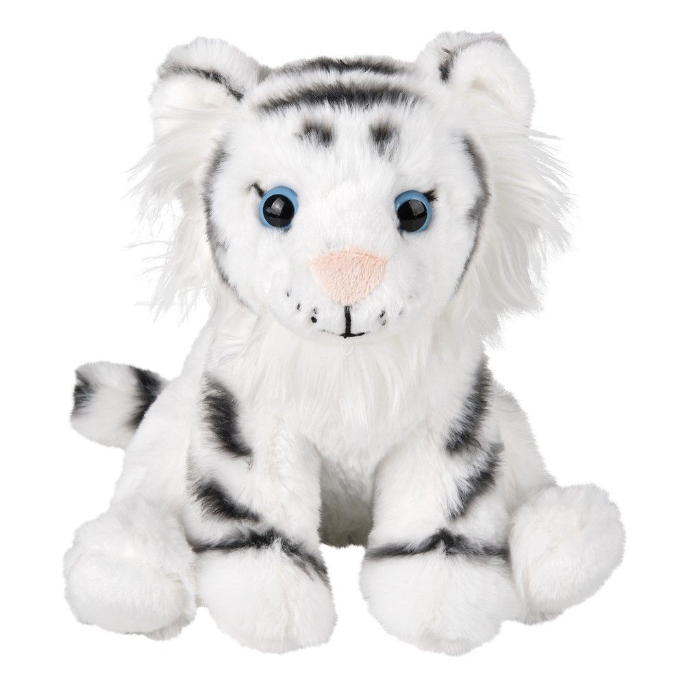 24 pieces 8" Animal Den White Tiger Plush - Plush Toys