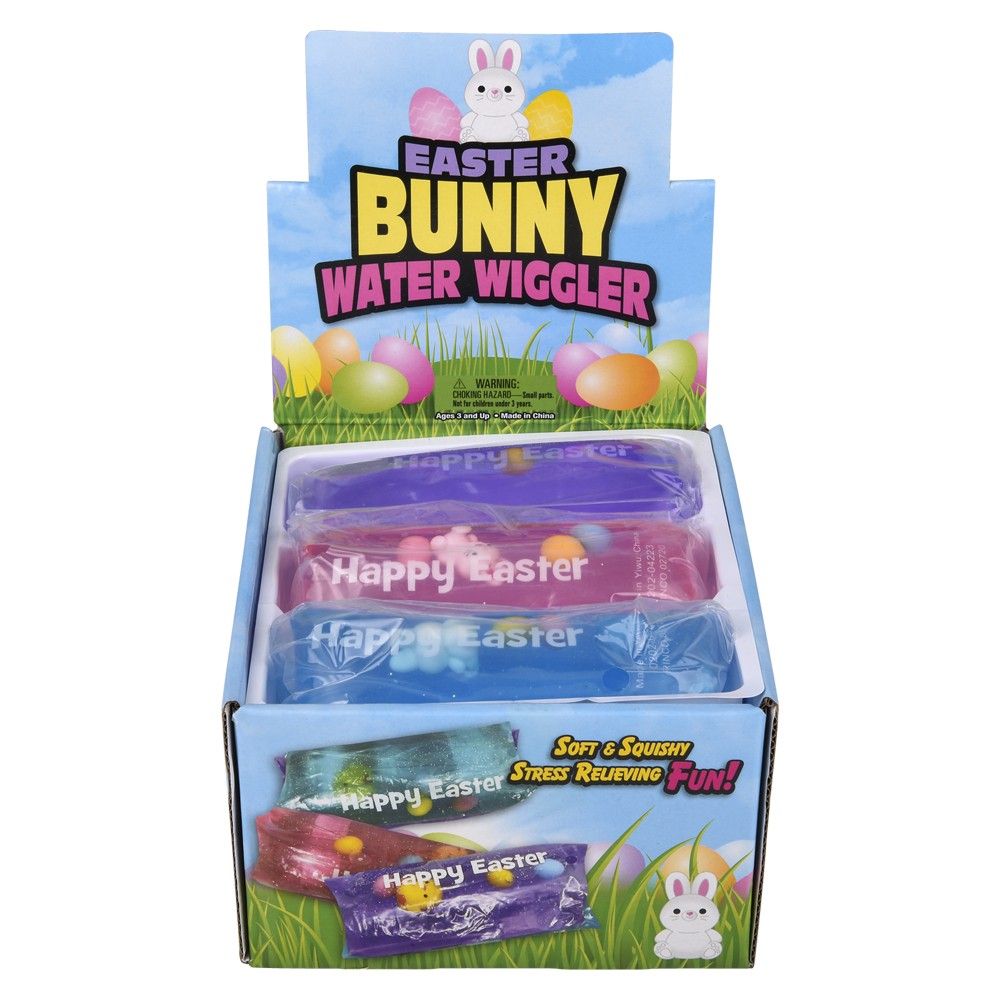 48 of Easter Bunny Jumbo Water Wiggler 5 inch