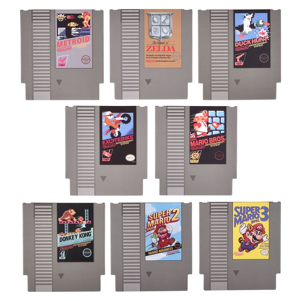 48 Wholesale Nes Cartridge Coasters
