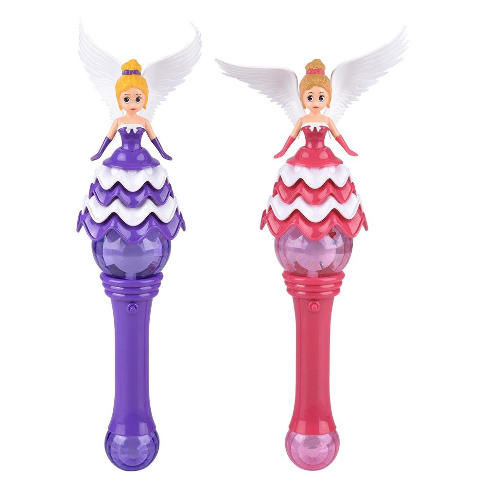 48 of 18 inch LighT-Up Spinning Angel Princess Wand
