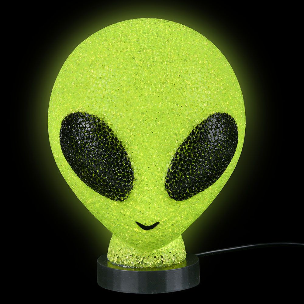 12 pieces of 8.5" Sparkle Alien Lamp