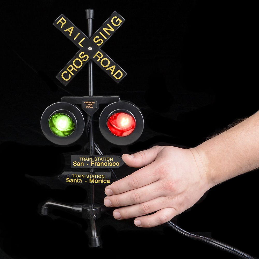24 pieces of 9" Railroad Crossing Light