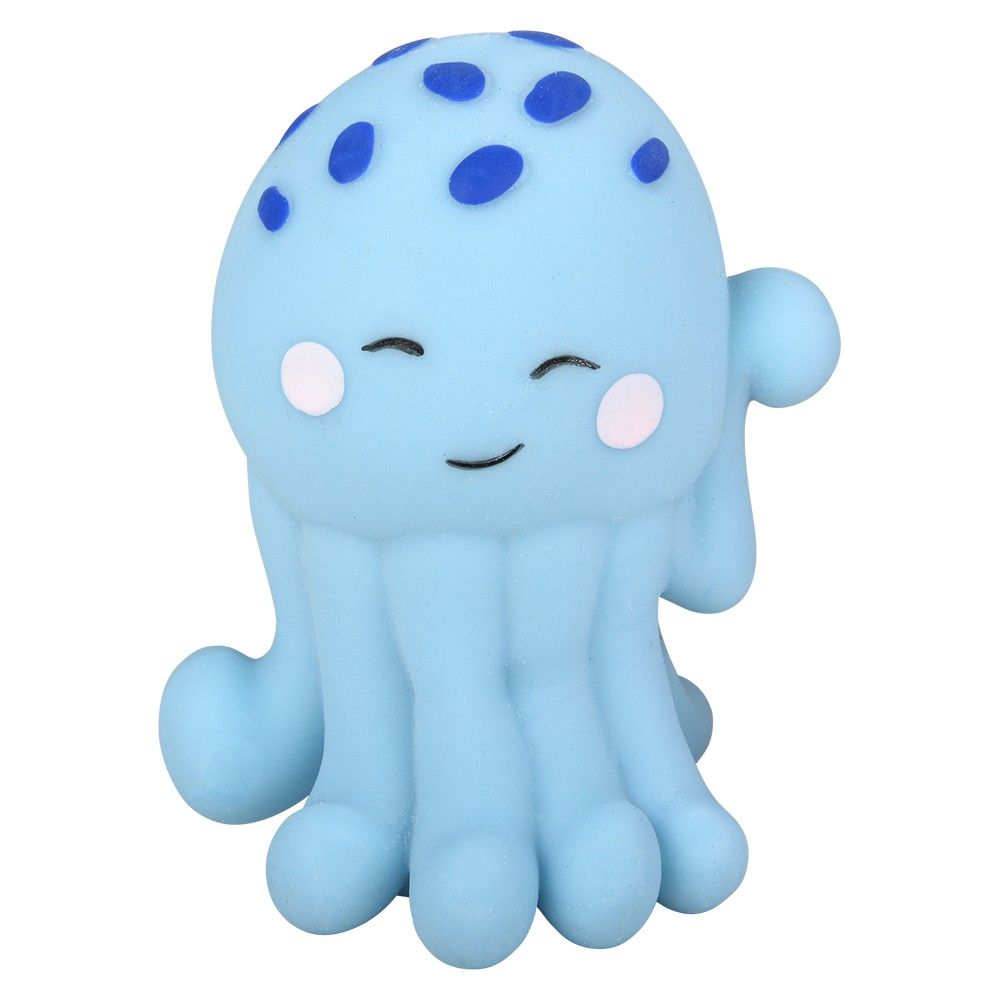 144 pieces 3" Squish And Stretch Jelly Fish - Slime & Squishees