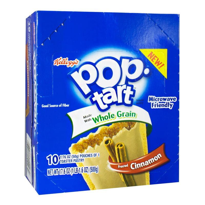 10 Wholesale Pop Tarts Frosted Cinnamon - 1.76 Oz.