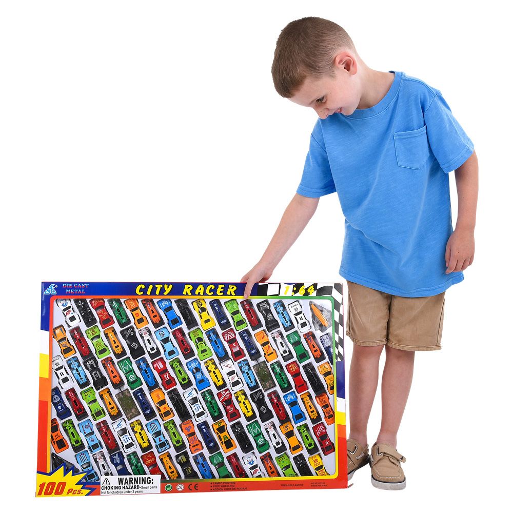 12 of 100 Pcs DiE-Cast Vehicle Set 1:64 Scale