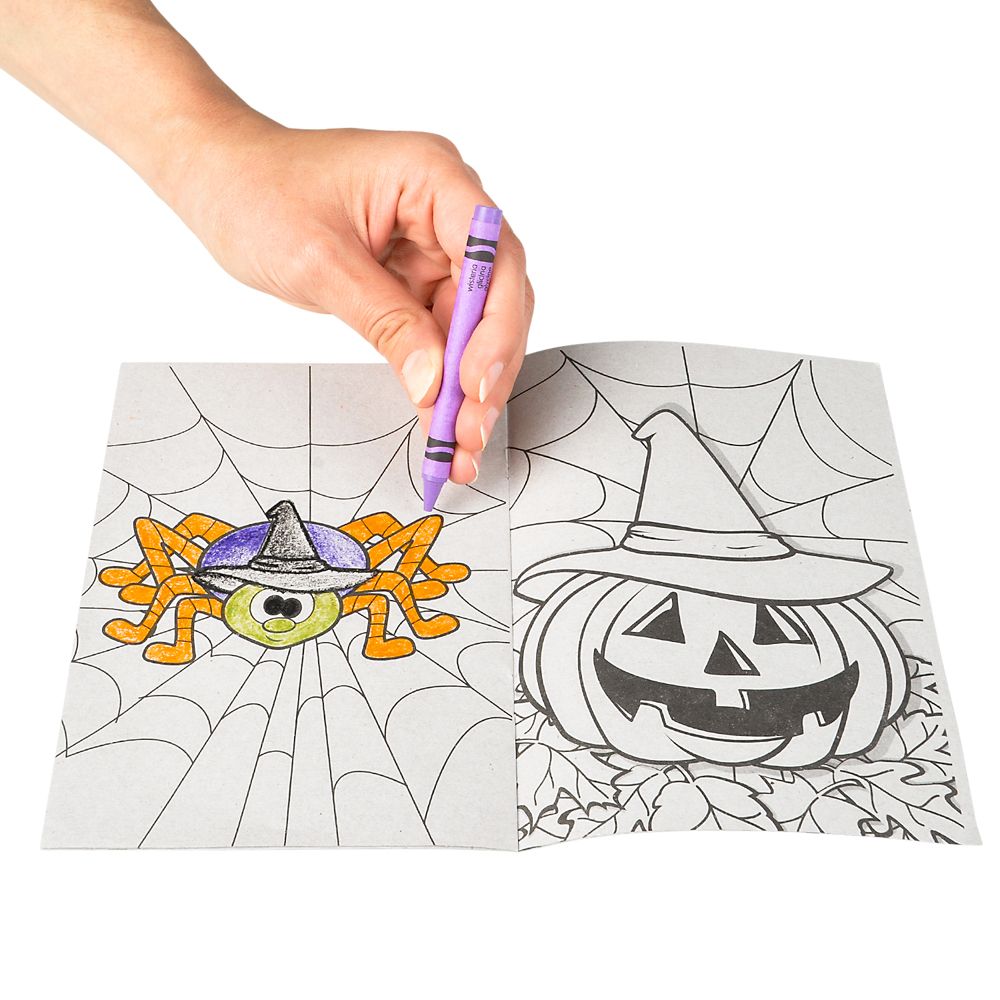 864 pieces Halloween Coloring Book 5"x7" - Halloween